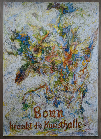Bernard Schultze # KUNSTHALLE FUR BONN # 1983, mint