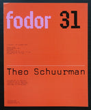 Wim Crouwel / Museum Fodor #THEO SCHUURMAN # 1975, mint
