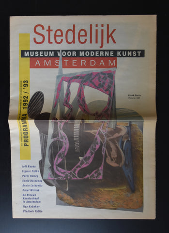 Stedelijk Museum # PROGRAMMA KRANT 1992/93 # 1992, mint