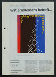 Stedelijk Museum # WAT AMSTERDAM BETREFT , set # 1985, nm