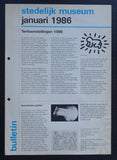 Stedelijk Museum # Januari 1986, Bulletin, keith HARING # 1986nm