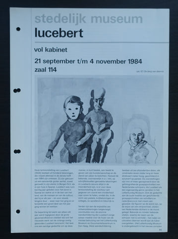 Stedelijk Museum # LUCEBERT, Vol Kabinet # 1984, nm