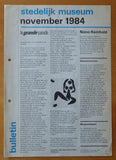 Stedelijk Museum #BULLETIN, november 1984 # nm