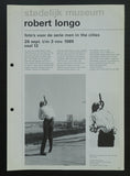 Stedelijk Museum # ROBERT LONGO, zaal # 1985, nm+