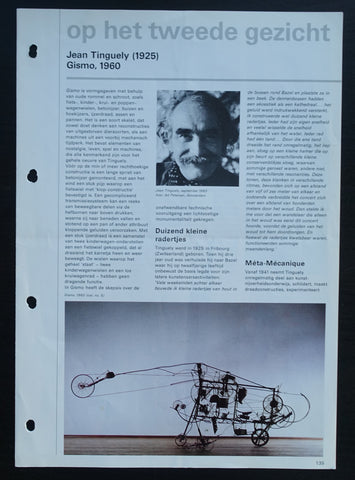 Stedelijk Museum # TINGUELY Gismo, bulletin # 1983, nm