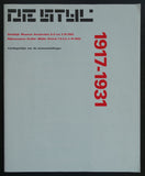 Stedelijk Museum, Crouwel # DE STIJL 1917-1931, Catalogus lijst b# 1982, nm