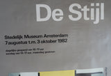 Stedelijk Museum, Wim Crouwel # de STIJL  1917-1931 # 1982, poster, AO, nm/B