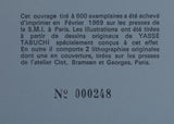 galerie Ariel # TABUCHI # incl. 2 original lithographs, Ariel 15, 1969, nm