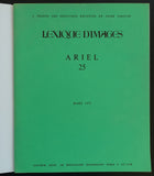 galerie Ariel # TABUCHI # Ariel 25, 1973 incl. 2 original lithographs, nm