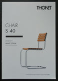 Mart Stam # THONET, Chair s 40 # mint