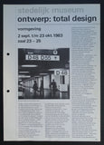 Stedelijk Museum  # ONTWERP: TOTAL DESIGN # Crouwel, 1983, nm