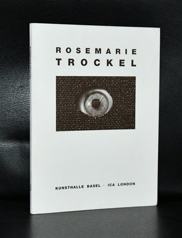 Kunsthalle Basel # ROSEMARIE TROCKEL # 1988, nm++