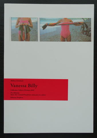Pro Helvetia # VANESSA BILLY # 2010, mint