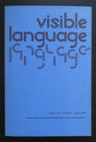 Visible Language # AUTUMN 1983 # 1983, mint-