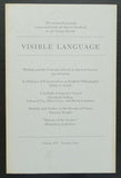 Visible Language #WRITING AND THE CONCEPT OF LAW # 1980, nm++