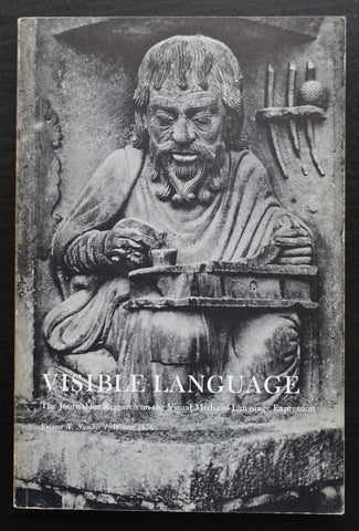 Visible Language # A MINIFESTO, Winter 1976 # 1976, nm+