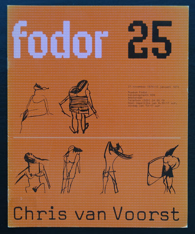 Wim Crouwel / Museum Fodor # CHRIS VAN VOORST # 1974, mint-