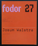 Wim Crouwel / Museum Fodor # JOSUM WALSTRA # 1975,  nm+
