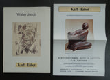 Karl & Faber #WALTER JACOB # + small poster 1986, nm