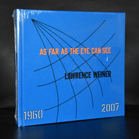 Lawrence Weiner # AS FAR AS THE EYE CAN SEE 1960-2007# 2007, mint