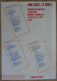 Lawrence Weiner # La Bellone, AAN TAFEL/A TABLE # 1996, nm++/A--
