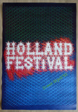 Benno Wissing # HOLLAND FESTIVAL 1982 # poster, 1982, nm/ B++