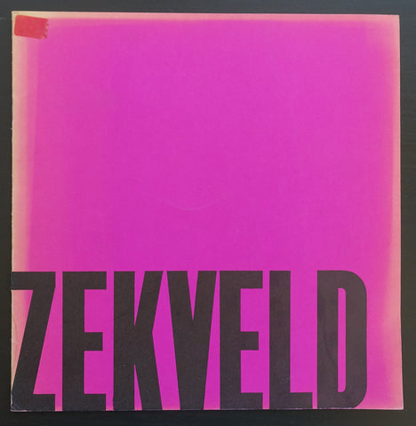 galerie Delta # JACOB ZEKVELD  1965, vg+