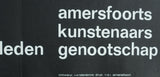 Zonnehof Amersfoort , AKG # WERK VAN LEDEN # poster, 1968, B-